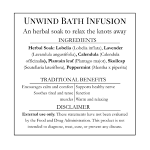 Unwind Bath Infusion